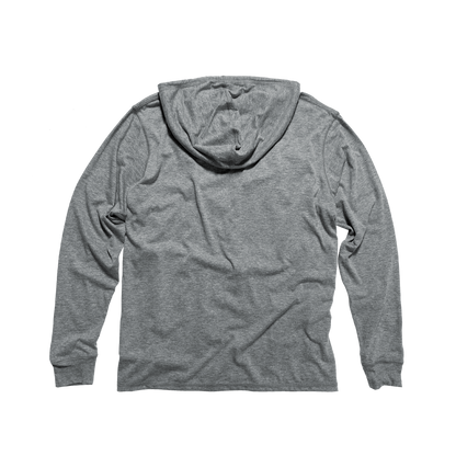 Unisex Eco-Triblend Long Sleeve Hooded Tee