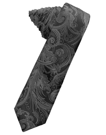 Tapestry Skinny Necktie Self Tie