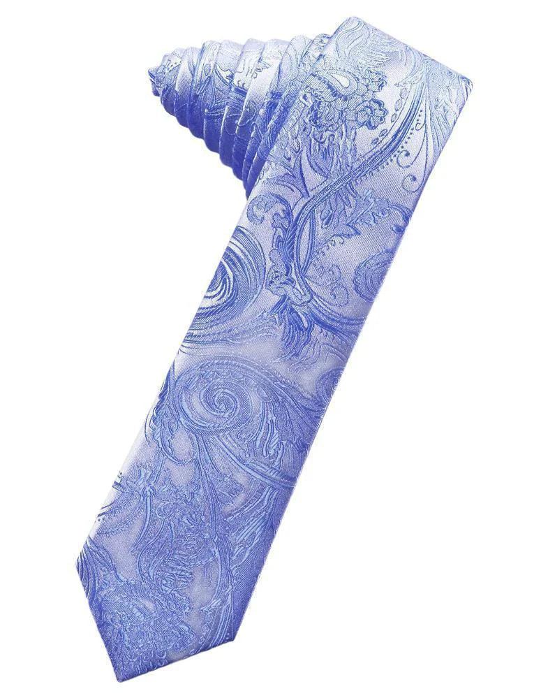 Tapestry Skinny Necktie Self Tie