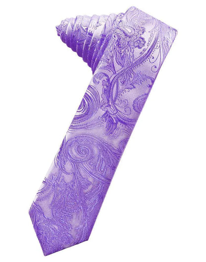 Tapestry Skinny Necktie Self Tie