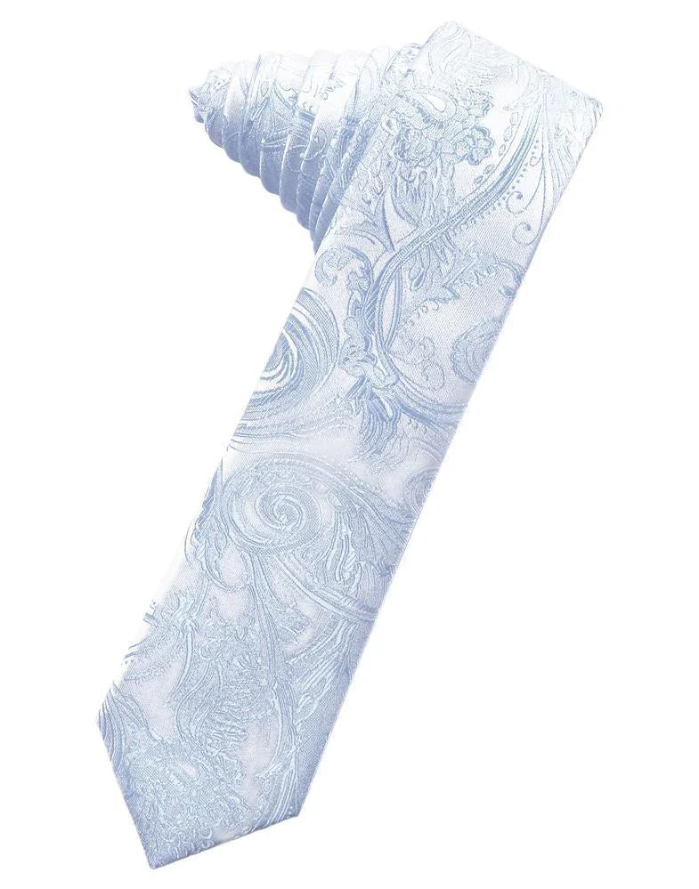 Tapestry Skinny Necktie Self Tie