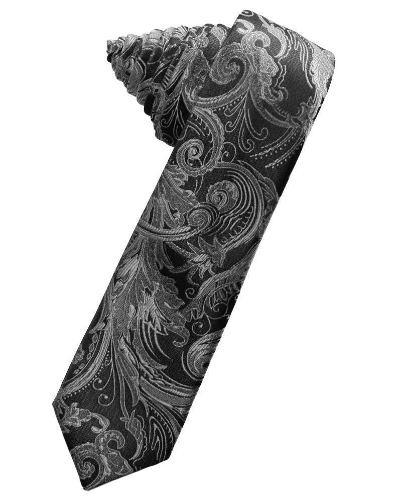 Tapestry Skinny Necktie Self Tie