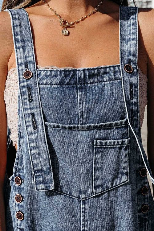 Vintage Vibe Denim Overalls