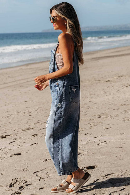 Vintage Vibe Denim Overalls
